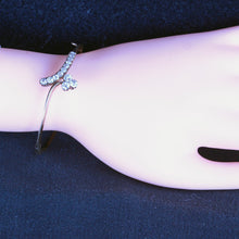 Antique Bangle Bracelet gold OEC diamonds lucky clover Certificate (7291)