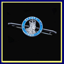 Charles Horner antique Edward VII coronation brooch silver enamel