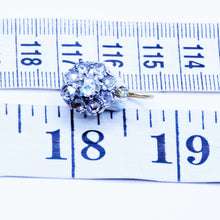 Antique Victorian Diamond Earrings 18k Yellow Gold, Silver, French (7174)