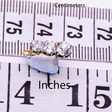 Antique Vintage Earrings 18k gold and diamonds circa 1930 Hungary (7196)