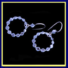 antique Georgian earrings ear hoops diamonds gold silver 