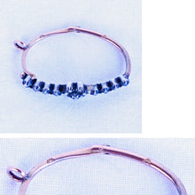 Antique Georgian Poissarde Hoop Earrings Gold Silver Diamonds Pearls 18C (7223)