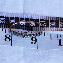 Antique Georgian Poissarde Hoop Earrings Gold Silver Diamonds Pearls 18C (7223)