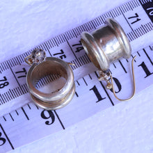 Antique Vintage Earrings 18k Gold Reels Can wear as Rings Indian Unisex (7247)