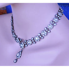 Antique vintage diamond necklace 18.76ct rose cut diamonds India (7246)