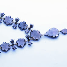 Antique vintage diamond necklace 18.76ct rose cut diamonds India (7246)