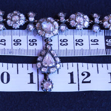Antique vintage diamond necklace 18.76ct rose cut diamonds India (7246)