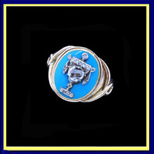 Antique Georgian mourning ring gold diamonds enamel amphora man woman unisex