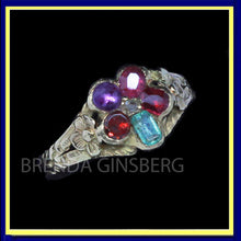 antique Victorian acrostic REGARD ring gold gems romantic