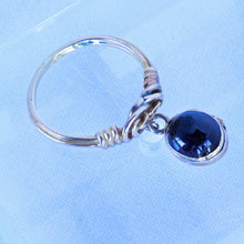 Antique Victorian Ring Celtic Marriage Knot Dangle Locket Garnet 18k Gold (7213)