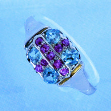 Antique Victorian Ring 18k Gold Rubies Peridot Cross Unisex Man or Woman (7216)