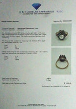 Antique Georgian Diamond Ring 18k Gold Silver Heart Bow Crown French (7230)