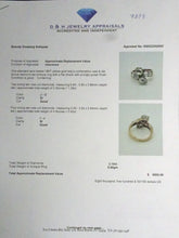 Antique Victorian Ring Diamonds 18k Gold Silver French Versatile Engagement(7239)