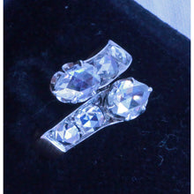 Antique Victorian Ring Diamonds 18k Gold Silver French Versatile Engagement(7239)