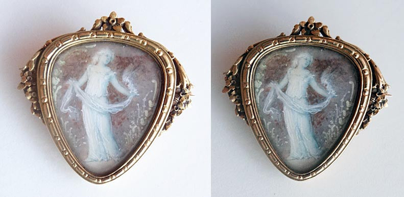 Antique Art Nouveau Brooch Design