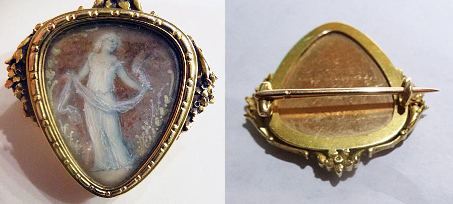 Antique Art Nouveau brooch