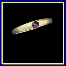 antique medieval gold ring garnet antiquity