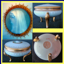 ANTIQUE FRENCH PATE SUR PATE BOX W PORTRAIT (ID:3678)