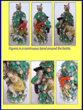 Antique Porcelain Perfume Scent Bottle Figures Dog Chicken Games (3823)