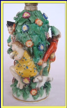 Antique Porcelain Perfume Scent Bottle Figures Dog Chicken Games (3823)