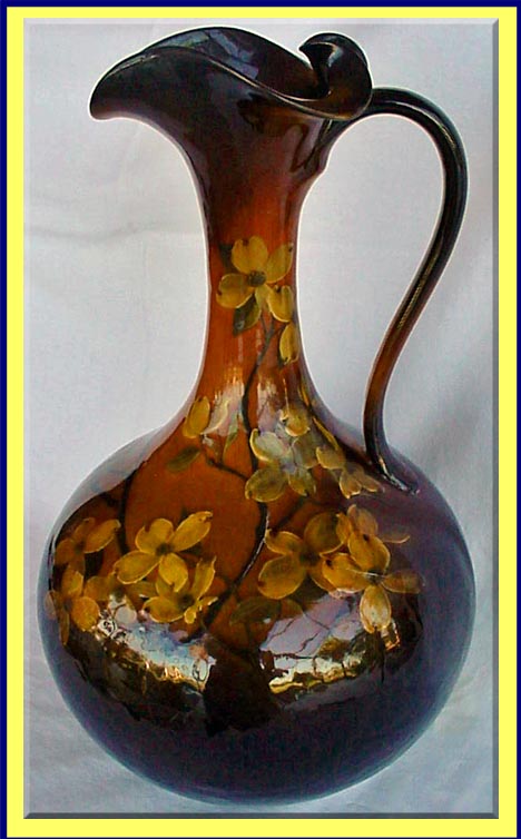 antique Rookwood K Shirayamadani Art Vase handpainted