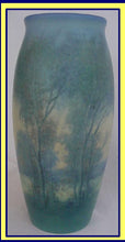 antique Rookwood Vellum vase Ed Diers Landscape