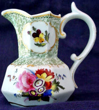 Antique Regency Chamberlains Worcester Porcelain Jug Hand Painted (1635)