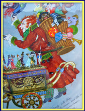 Painting Ballet Stage Costume Design Nutcracker Toy-seller Beverly Sills (4075)