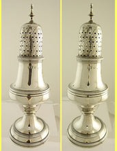 antique Georgian sterling silver sugar caster Peter Ann Bateman