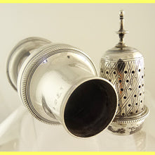 Antique Georgian Sterling Silver Sugar Caster Peter & Ann Bateman 1791 (5523)