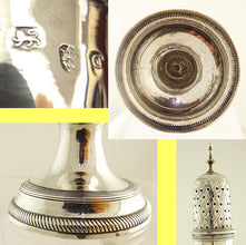 Antique Georgian Sterling Silver Sugar Caster Peter & Ann Bateman 1791 (5523)
