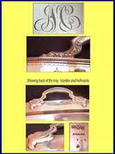 Huge Antique Gorham Sterling Silver Tray - Great Provenance (3715)