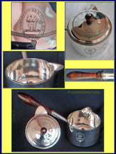 John Emes Antique Regency Sterling Silver Brandy Warmer London 1801 (3807)